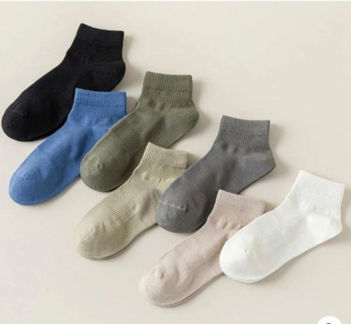 Cotton Ladies Plain Ankle Socks, Feature : Comfortable, Easily Washable