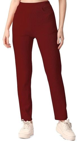 Mehrang Polyester Plain Ladies Formal Trouser, Size : XL, XXL