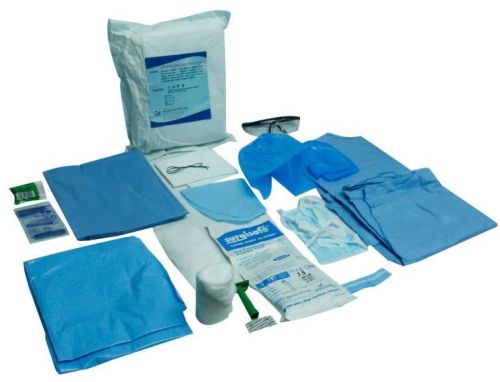 Blue PP (Suit) Medical Delivery Kit