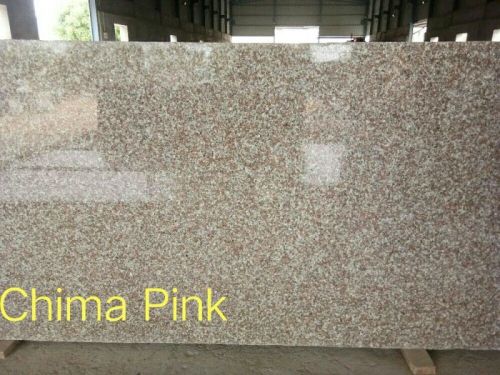 Polished Chima Pink Granite Slab, For Countertop, Flooring, Size : Multisizes