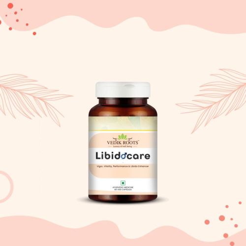 60 Gm Vedikroots Libidocare Capsules, Certification : CE Certified, ISO 9001:2008