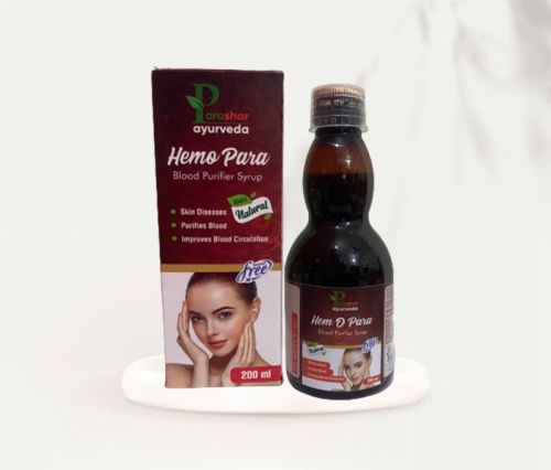 Parashar Ayurveda Hemopara Blood Purifier, Size : 200 Ml