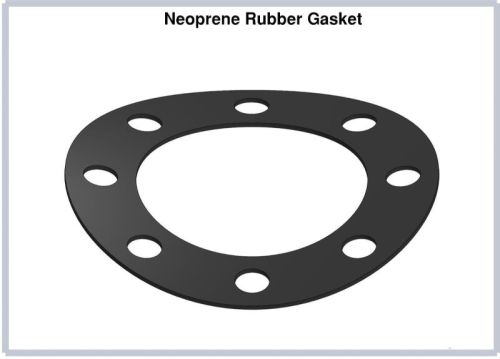 Black Neoprene Rubber Gasket, For Industrial, Packaging Type : Packet