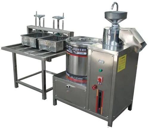 Silver 220V Automatic 500-1000kg Paneer Making Machine