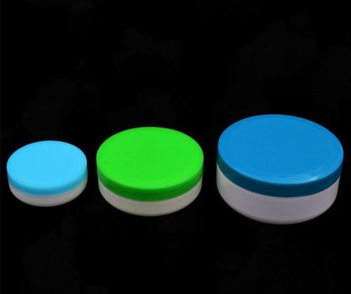 Plain Plastic Cream Jars, Packaging Size : 15-100 Gm