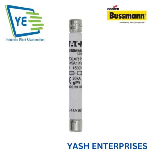 Light White Eaton Bussmann Fuse (pv-15a10f85l), For Industrial, Model Number : Pv-i5a10f85l