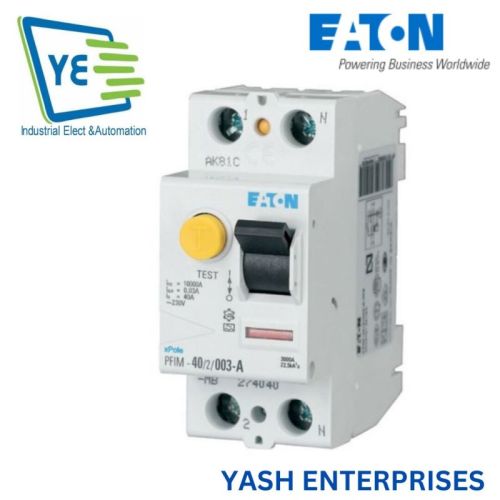 Electric 0-10kg EATON PFIM-63/2/03-A-MW, RCCB (235433), Rated Voltage : 440V
