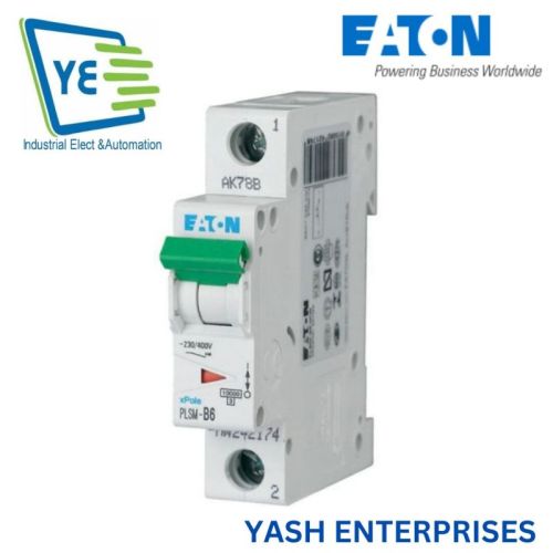 EATON PLSM-C6/1-MW MCB (242200) MCB 6A 1 Pole C Curve