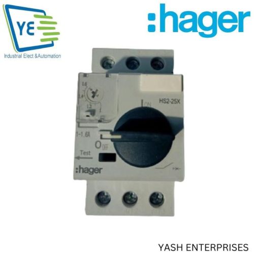 PVC HAGER MPCB 3P 1-1.6A (MMB50600) 68mmX80mmX110mm