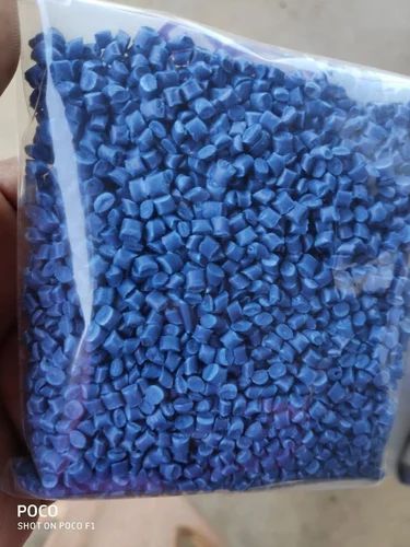 Plastic Blue Recycled Granules, For Industrial Use, Packaging Size : 25 Kg