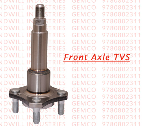 Silver GEMCO Mechanical Polished Stainless Seel Tvs King Front Axle