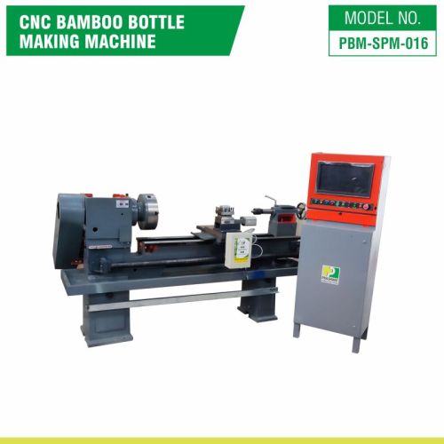 Bamboo CNC Bottle Making Machine, Power : 3.5 Hp