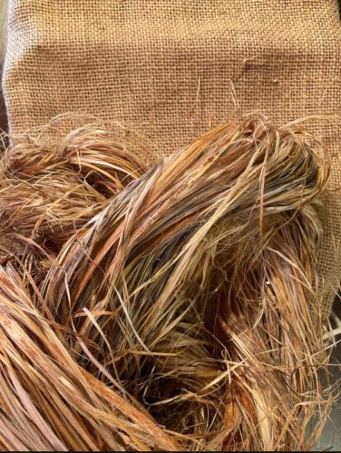 Raw Hemp Fiber, Color : Brown for Textiles, Handicraft