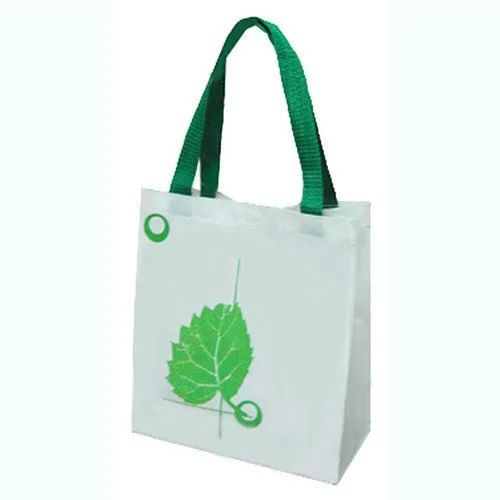 Printed Loop Handle Non Woven Bag, For Shopping