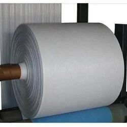 Plain HDPE Non Woven Fabric, Color : White