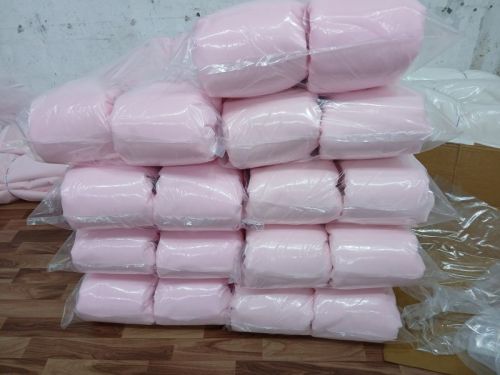 Yellow Polyester Net Fabrics, For Garments