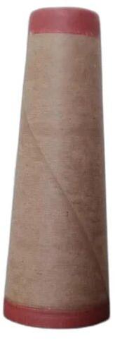 Brown Red Solid Textile Paper Cone