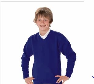 Plain Boys V Neck Sweater, Style : Non Zipper