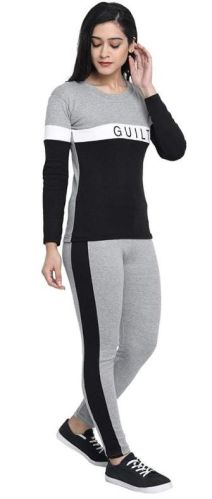 Ladies Printed Track Suit Tracksuit Set