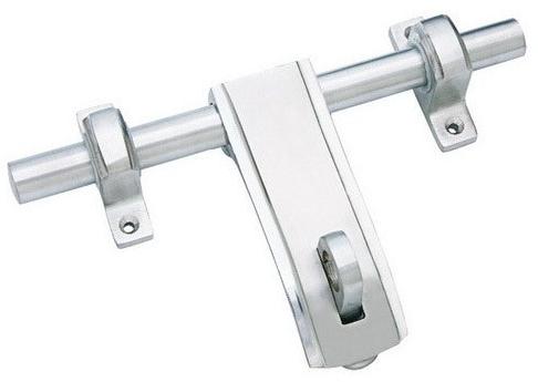 Grey Polished Stainless Steel Door Aldrop, Size : Standard