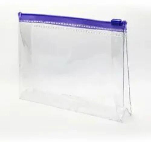 PVC Zipper Pouch, For Packaging