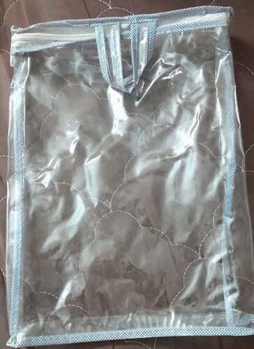 PVC Transparent Saree Cover Bag, Feature : Durable, Easy To Carry, Waterproof