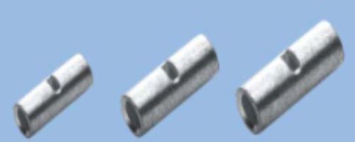 Grey Non Insulated Butt Splice Connector, Packaging Type : Box