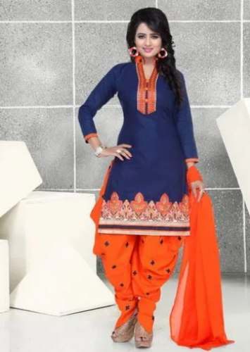 Ladies Party Wear Salwar Suit, Feature : Quick Dry, Anti Wrinkle, Anti Shrink