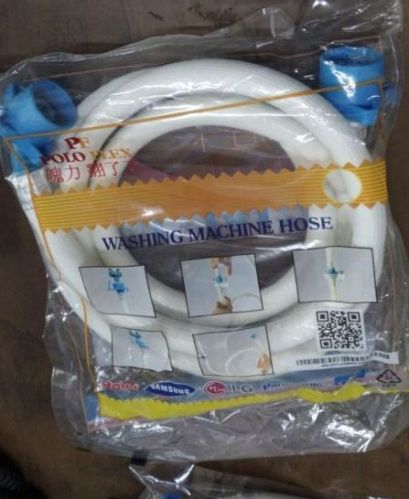 PVC Washing Machine Hose Pipe, Packaging Type : Packet