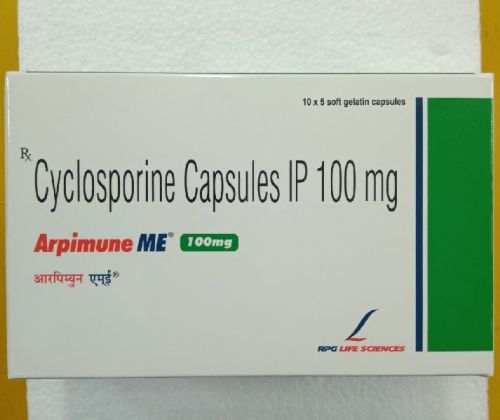 Arpimune Me 100mg Capsule, Packaging Type : Box