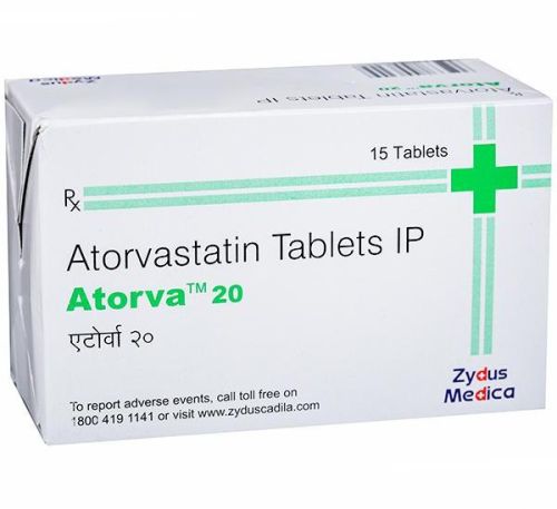 Atorvastatin 20mg Tablets, For Clinical, Hospital, Personal, Medicine Type : Pharmaceutical
