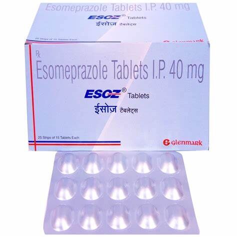 Esomeprazole (40mg) Esoz 40mg Tablet, For Clinical, Hospital, Personal, Grade : Medicine Grade