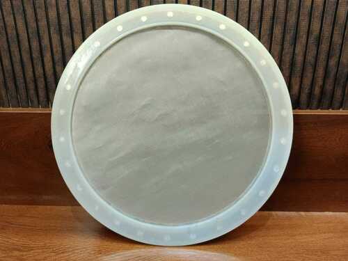 Grey Round Plain Metal Sifter Sieve, For Industrial, Size : Standard