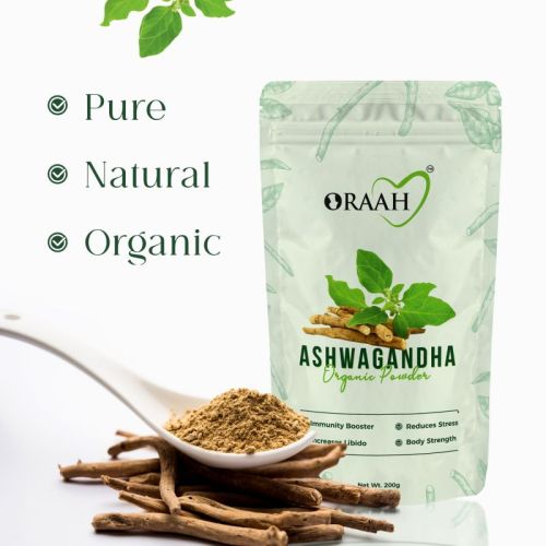 Ashwagnadha Powder | Helps Boost Strength, For Herbal Products, Packaging Type : Pouch