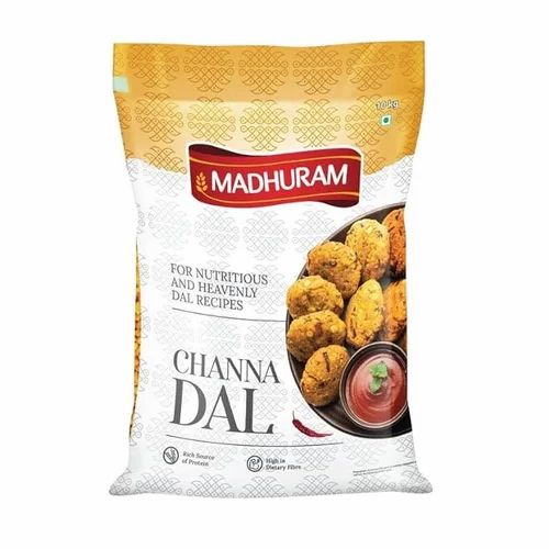 Yellow Organic Madhuram Chana Dal, For Cooking, Grade Standard : Food Grade
