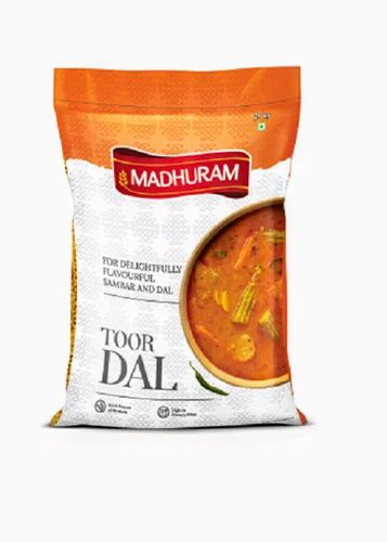 Yellow Organic Madhuram Toor Dal, For Cooking, Grade Standard : Food Grade