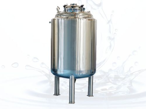 Silver Round Polished Stainless Steel Tank, For Industrial, Capacity : 100-1000ltr