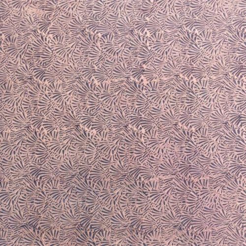 Pink HP020 Kalamkari Block Printed Cotton Fabric, For Garments, Packaging Type : Poly Bag