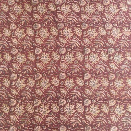 Multi Colour HP068 Kalamkari Block Printed Cotton Fabric, For Garments, Packaging Type : Poly Bag