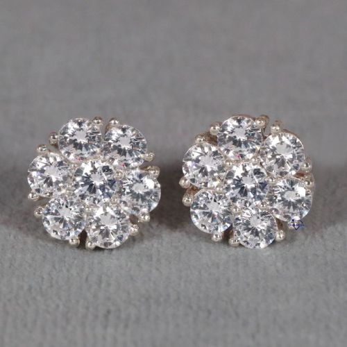 Ladies Moissanite Diamond Earrings, Occasion : Party Wear