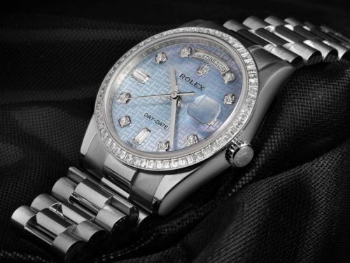 Mens Rolex Natural Diamond Watch, Dialer Material : Stainless Steel