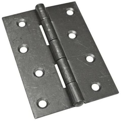 Black Mild Steel Door Butt Hinges, For Household, Feature : Rust Proof, Fine Finished