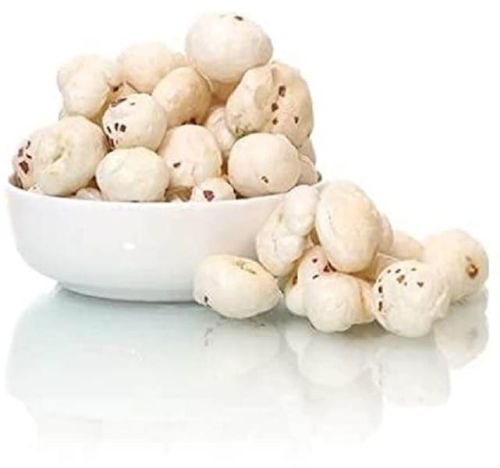 Creamy White Round Fresh Makhana, For Human Consumption, Packaging Type : Plastic Packet