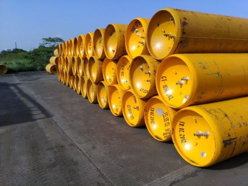 0-150 Kg/cm2 Liquid Chlorine Gas Cylinder, Purity : 90%