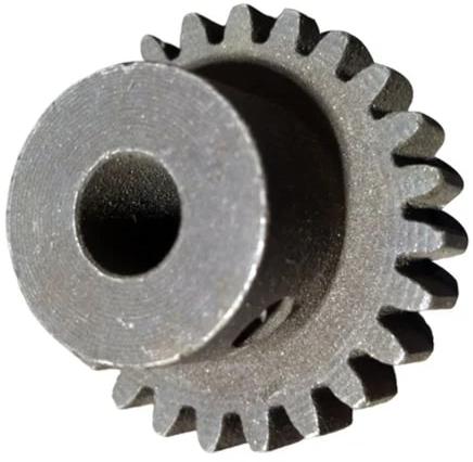 Grey Round Polished Mild Steel Textile Machinery Gears, Size : Customized