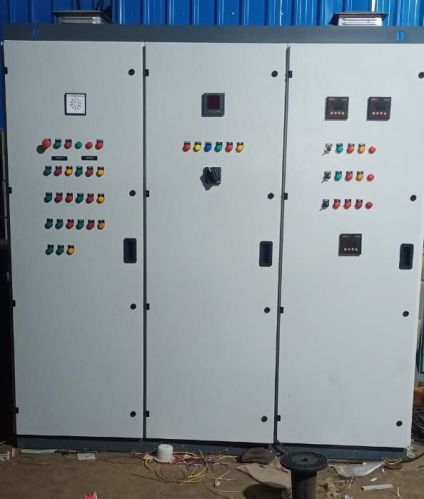 Single Phase Automatic Electric Mild Steel VFD Control Panel, For Industrial Use, Size : Multisizes