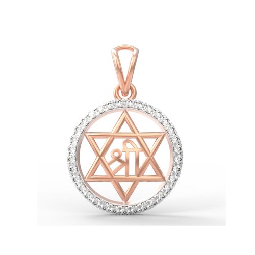 1.570 Grams Diamond Men Pendant