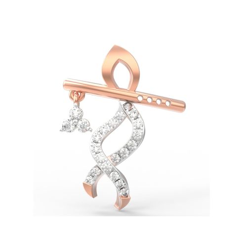 1.699 Grams Diamond Men Pendant, Occasion : Party Wear, Wedding Wear