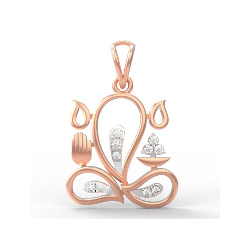 2.474 Grams Diamond Men Pendant