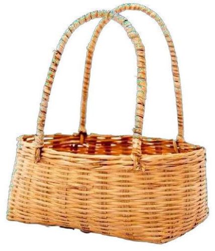 Bamboo Handle Basket, For Fruit Market, Vegetable Market, Feature : Easy To Carry, Superior Finish